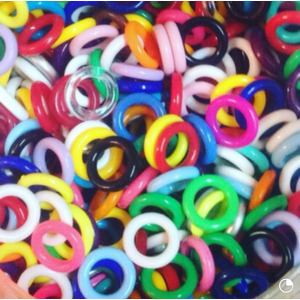 Plastik Güvercin Boncukları (1000) Adet