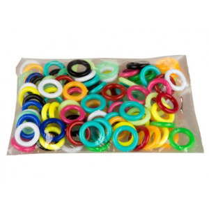 Plastik Güvercin Boncukları (50) Adet