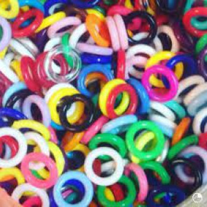  Plastik Güvercin Boncukları (200) Adet